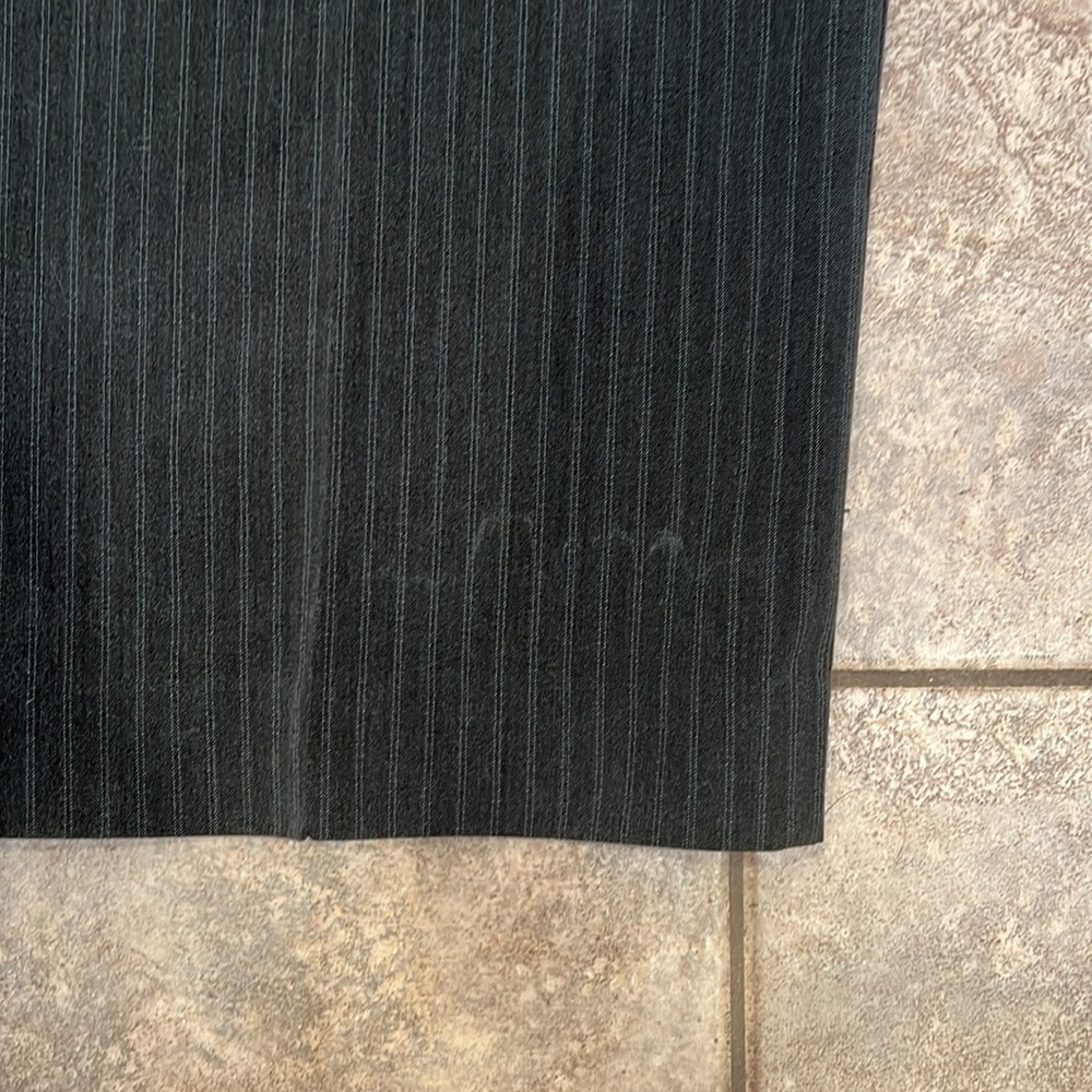 Covington Vanessa pants, dark grey pinstripe, size 14 GUC! - Picture 5 of 5